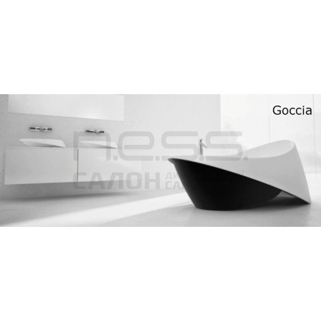 Ванна зі штучного каменю GOCCIA, Marmorin, P_W_035_02_1967