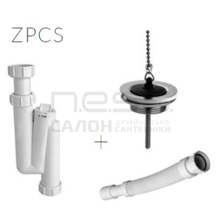 Сифон ZPCS декоративний, набір
